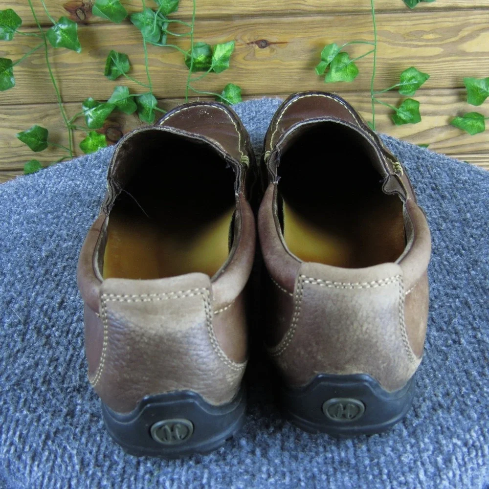 Cole Haan Tucker Venetian Men's 9.5 Brown Leather Slip-On Loafers Casual Comfort